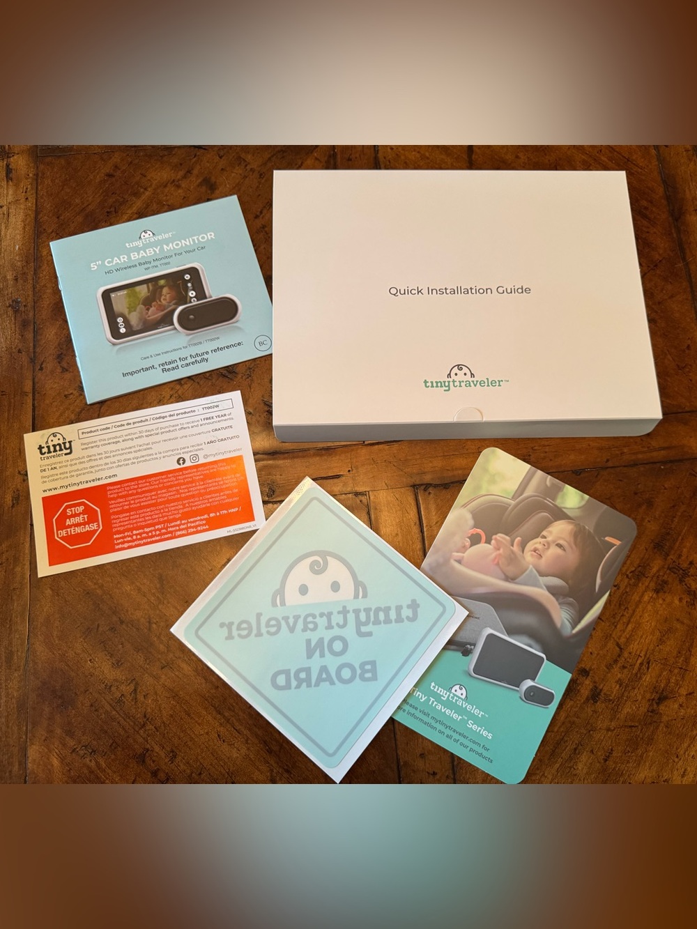 Tiny Traveler 5" HD Wireless Car Baby Monitor - Picture 7 of 8